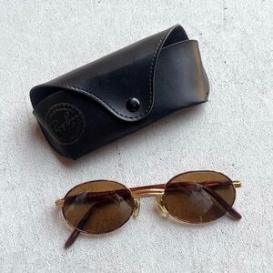 vintage 90s Ray Ban B&L Rituals W2543 amulet “gold cappuccino” sunglasses